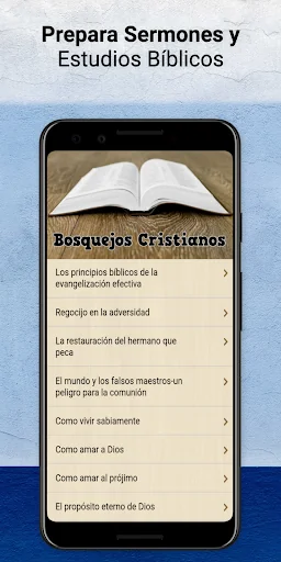 Bosquejos cristianos predicar screenshot 2