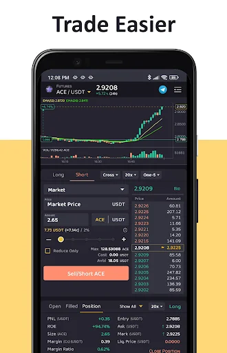 ProfitTradingApp for BitMEX screenshot 1