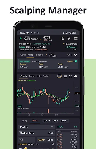 ProfitTradingApp for BitMEX screenshot 2