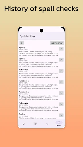 Checking spelling, punctuation screenshot 2