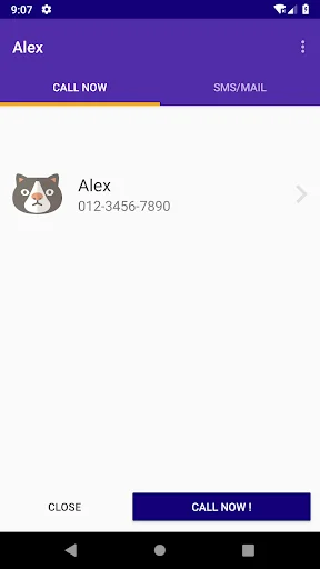 a Cute Call - Simple Contacts