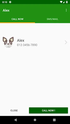 a Pretty Call -Simple Contacts