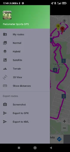 Pedometer GPS Sport screenshot 3