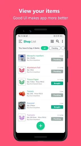 Shop List - Your Shopping List
