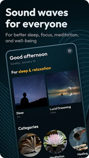 Binaural Beats Brainwaves screenshot 1