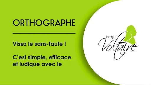Orthographe Projet Voltaire