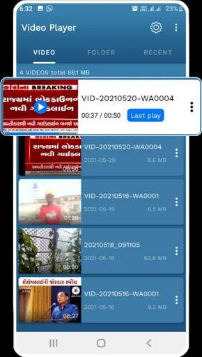 Pro Video Player screenshot 1
