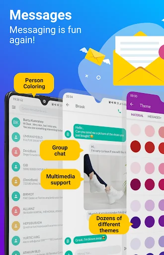 Messages: SMS & MMS screenshot 1