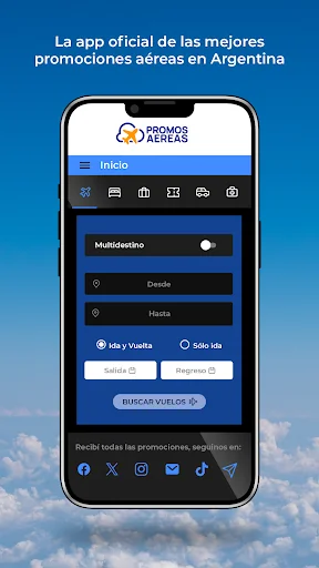 Promos Aéreas - Vuelos baratos screenshot 1
