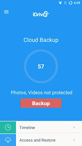IDrive Online Backup screenshot 1