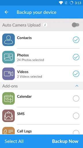 IDrive Online Backup screenshot 2