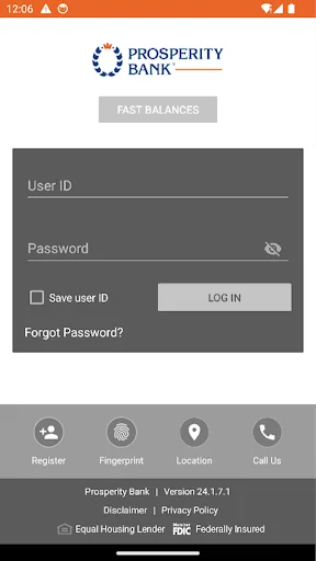 Prosperity Bank screenshot 1