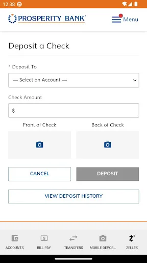 Prosperity Bank screenshot 3