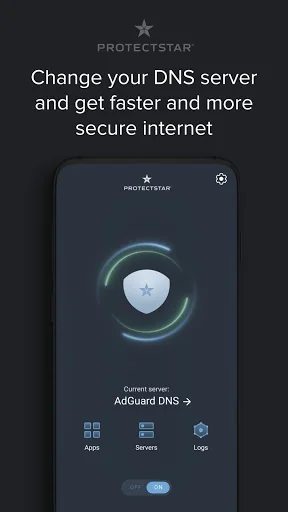 DNS Changer - Fast & Secure screenshot 1