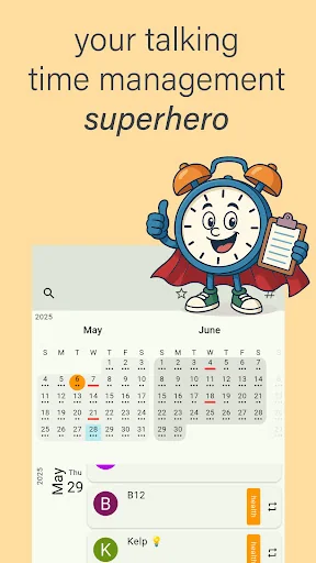 Say the Time: Alarms & Tasks screenshot 1