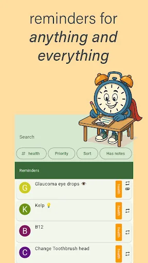Say the Time: Alarms & Tasks screenshot 2