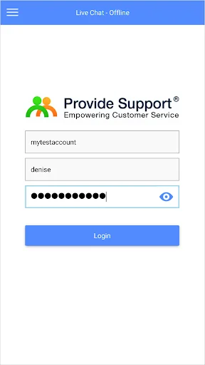 Provide Support Live Chat