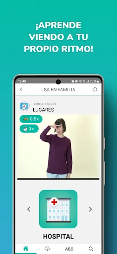 LSA en Familia screenshot 2