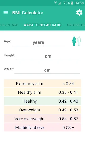BMI Calculator - Weight Loss screenshot 4