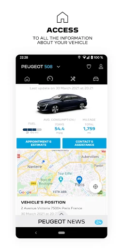 MYPEUGEOT APP