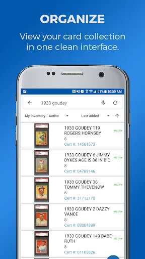 PSA Set Registry