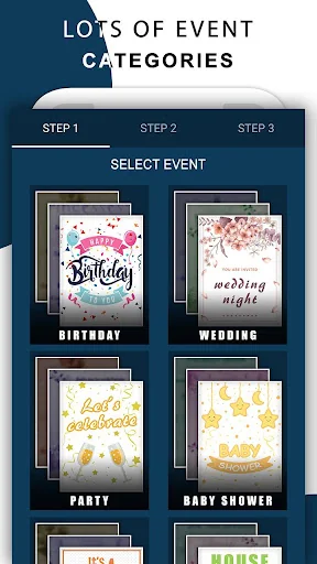 Invitation Card Maker: Ecards screenshot 3