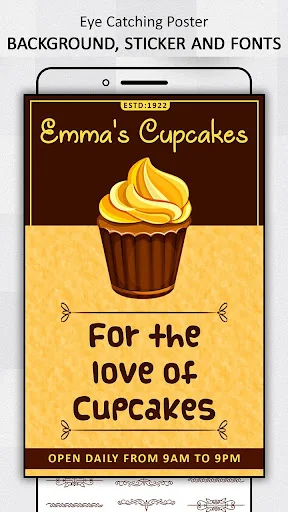 Poster Maker Flyer Banner Cove screenshot 2