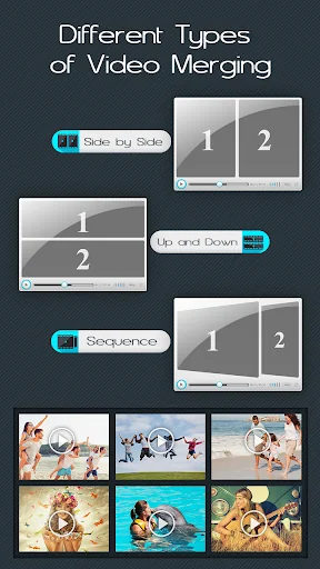 Video Merge: Joiner & Combiner screenshot 1