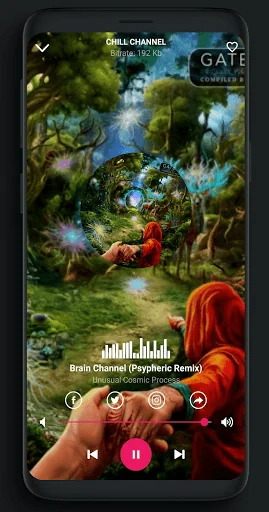 Psyndora Radio screenshot 2