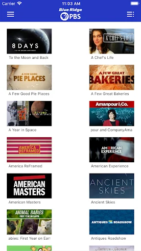 Blue Ridge PBS App screenshot 4