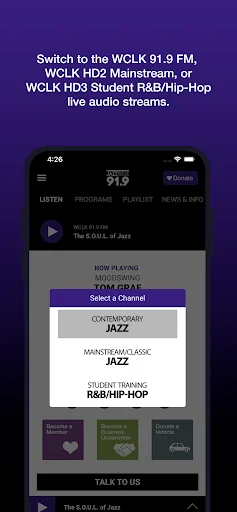 Jazz 91.9 WCLK screenshot 4