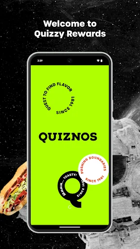 Quiznos Toasty Points screenshot 1
