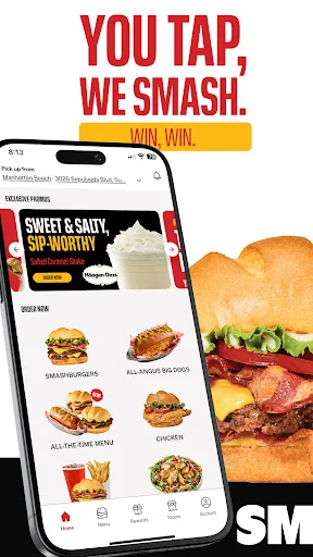 Smashburger - Burgers & Shakes screenshot 1