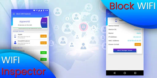 Block WiFi - WiFi Inspector screenshot 1