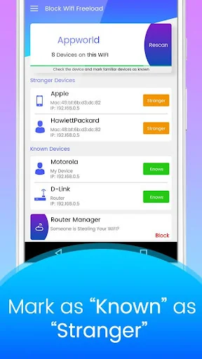 Block WiFi - WiFi Inspector screenshot 2