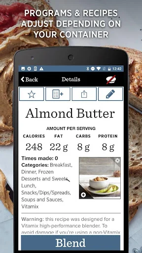 Vitamix Perfect Blend screenshot 3