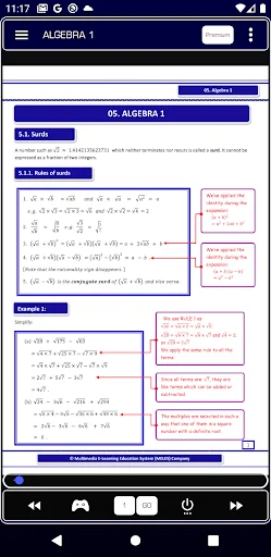 Algebra 1 Pure Math