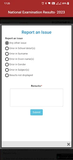 My PNG Exam Results screenshot 4