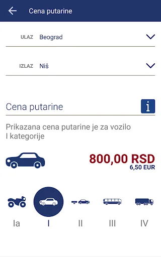 Putevi Srbije screenshot 4
