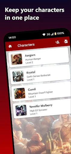 D&D 5e Character Keep screenshot 4