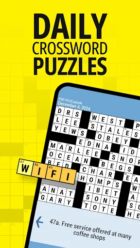 Daily POP Crossword Puzzles screenshot 1