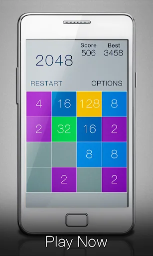 2048 Number Puzzle Game screenshot 1