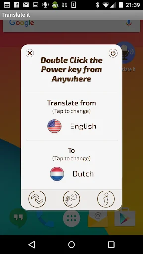 Voice translator Translate it screenshot 1