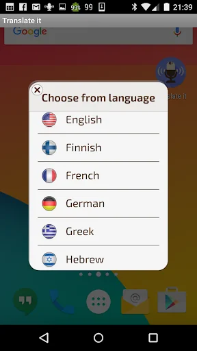 Voice translator Translate it screenshot 3