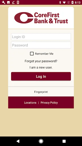 CoreFirst Bank & Trust Mobile screenshot 1