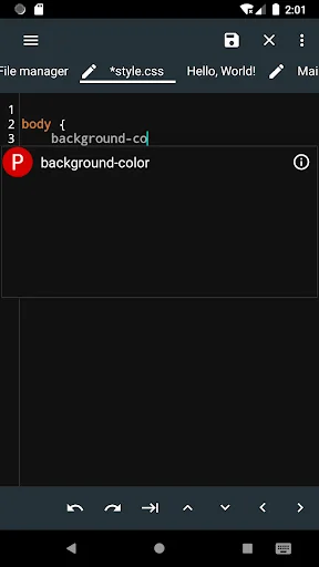 Html Editor screenshot 3