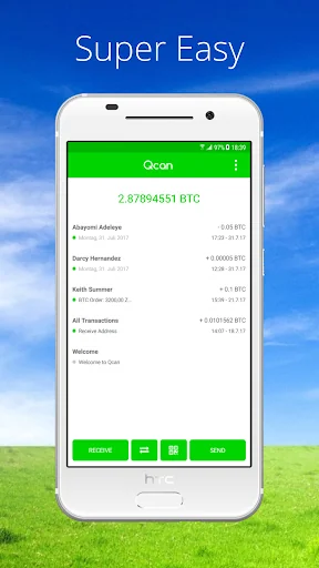 Mobile Bitcoin Wallet screenshot 1