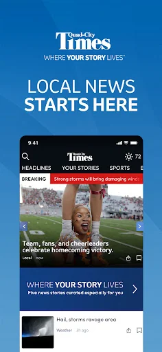 QCTimes News screenshot 1