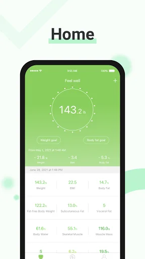 Feelfit-Health Fitness Tool screenshot 1