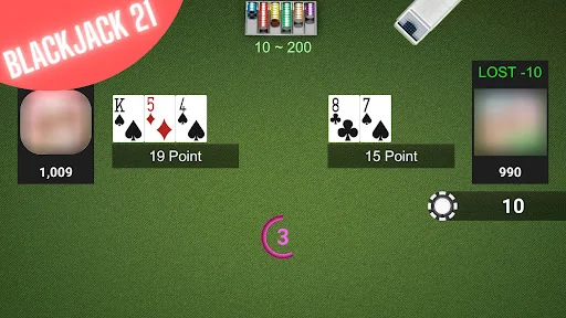 Classic 21 BlackJack screenshot 4